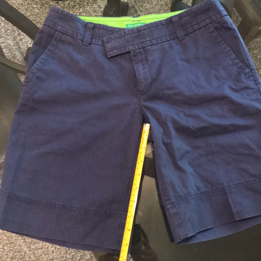 Navy blue cotton Lilly Pulitzer sz 4 shorts